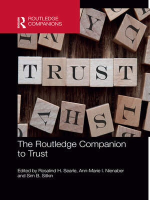 cover image of The Routledge Companion to Trust